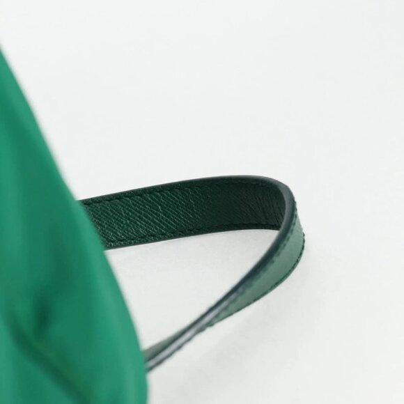 PRADA Backpack Nylon Green Silver Auth 136123V - Picture 9 of 16